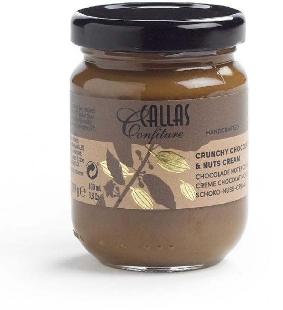 Callas Crunchy Chocolade Notencreme 109 g