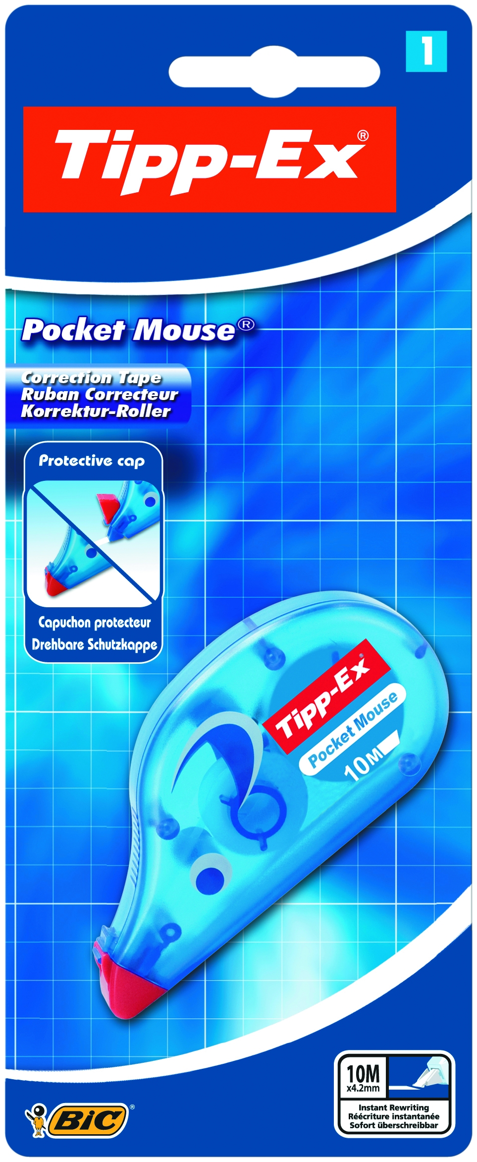 BIC Tipp-Ex Pocket Mouse 10m - Blister