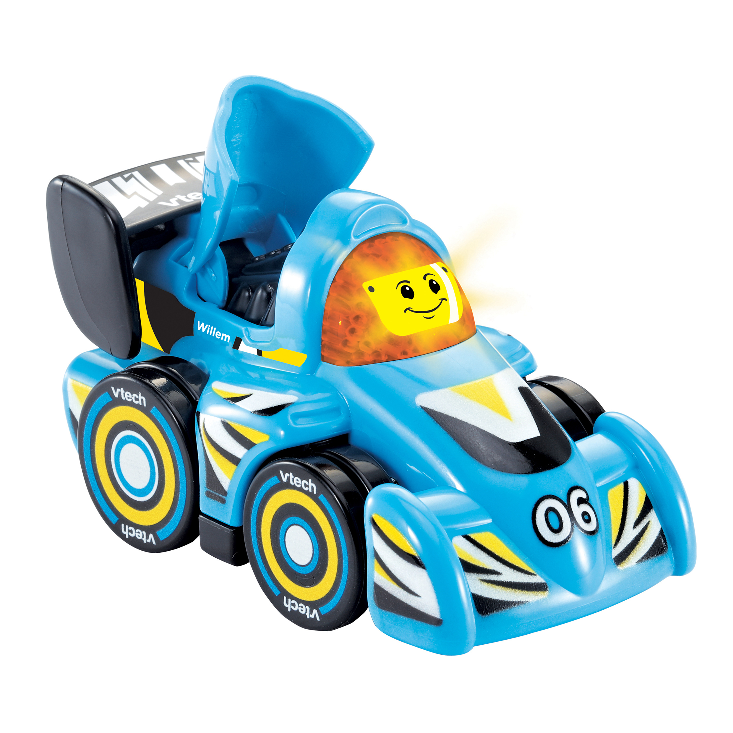 VTech Toet Toet Auto's Raceauto - Willem Winnaar blauw