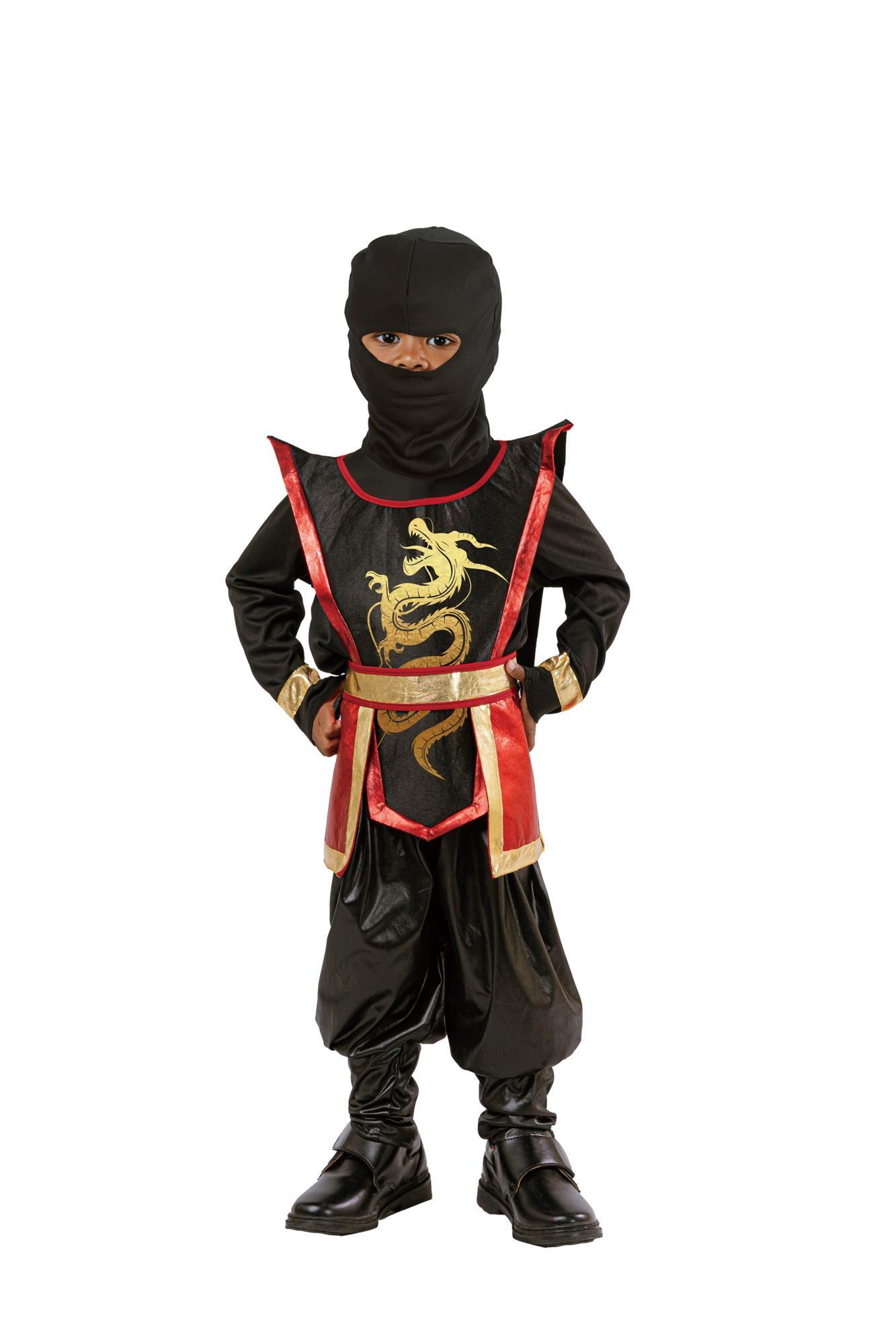Kostuum Master Ninja met kap Maat 92-104
