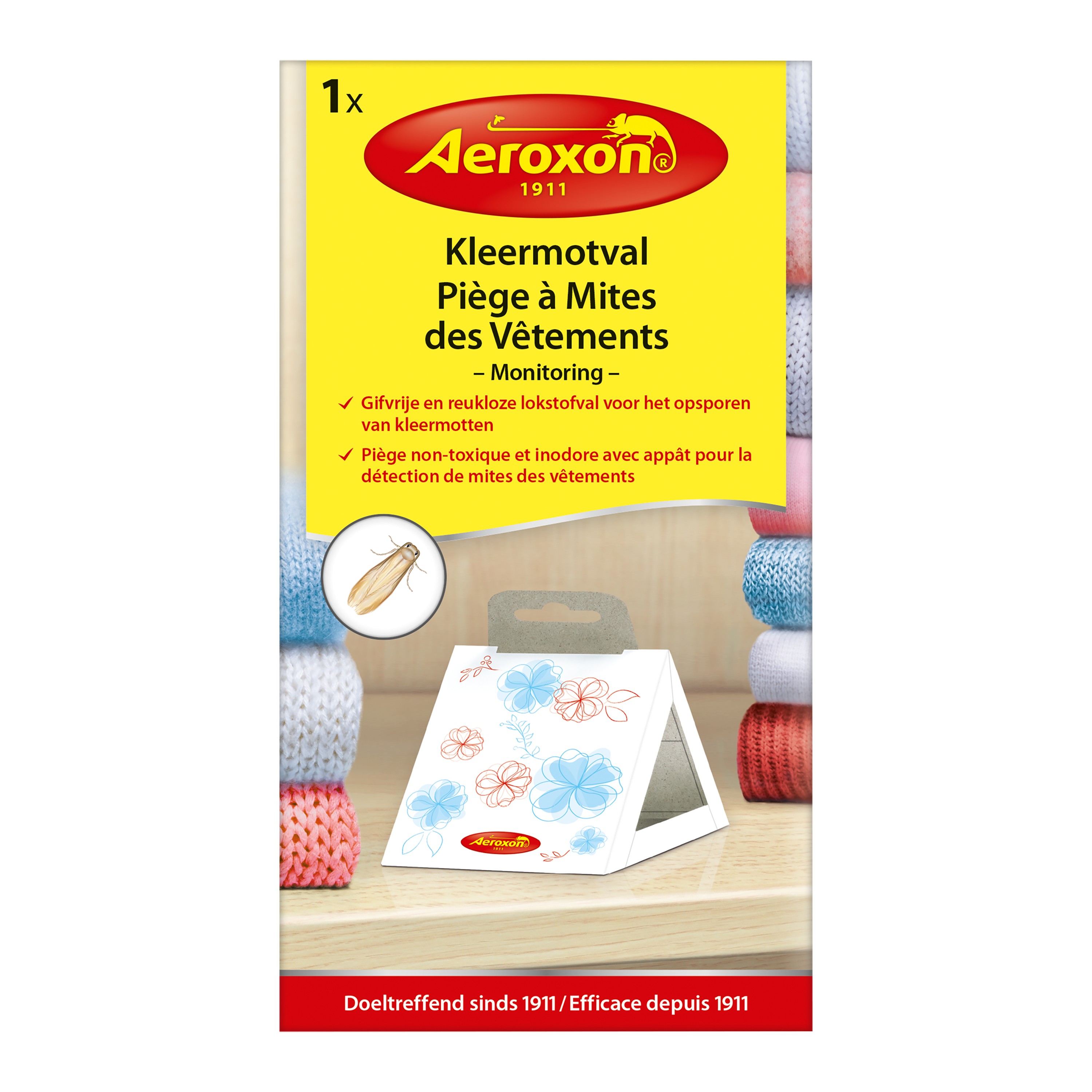 Aeroxon Kleermottenval met Lokstof