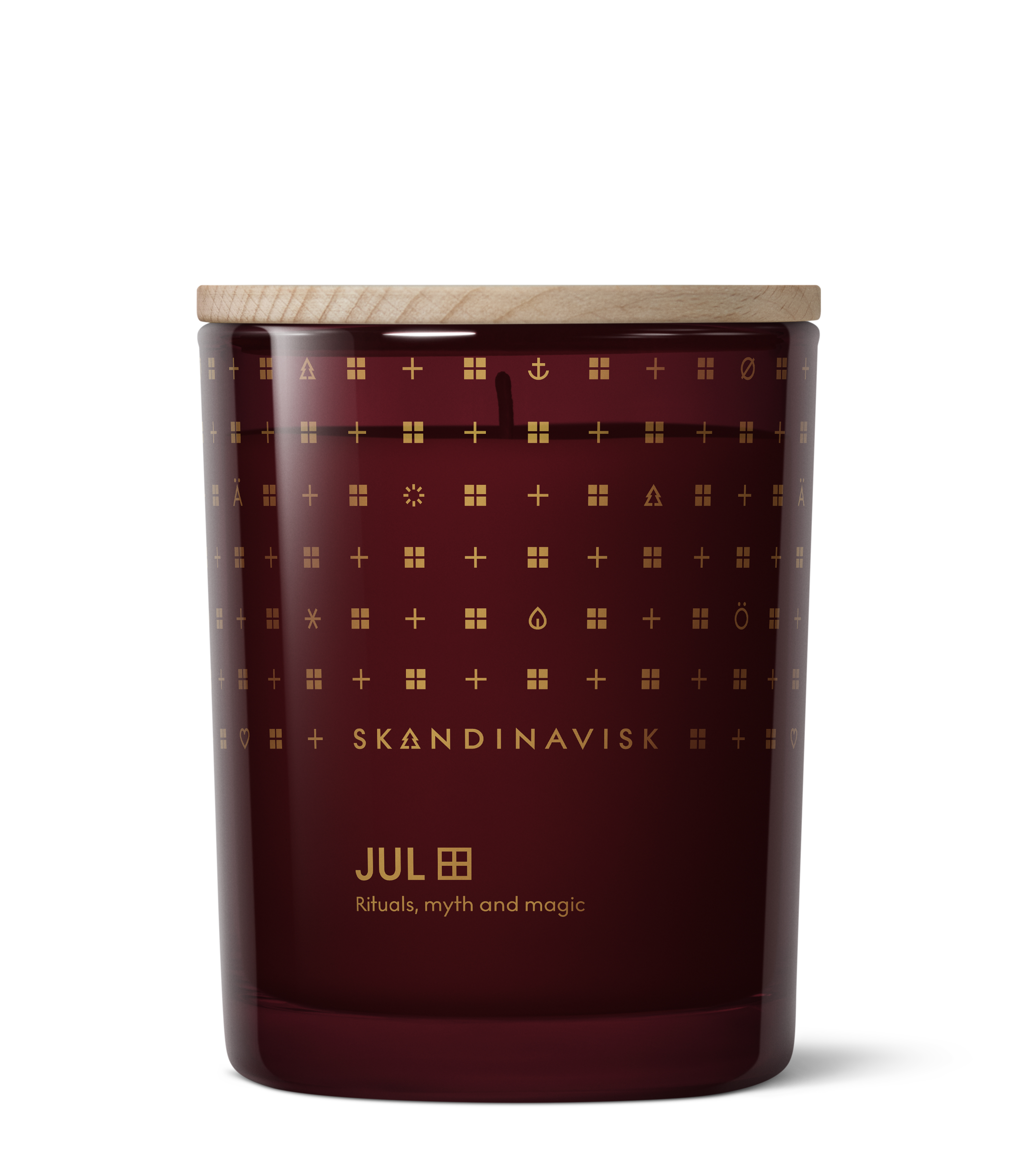Skandinavisk Geurkaars Jul 200g - 50 Branduren