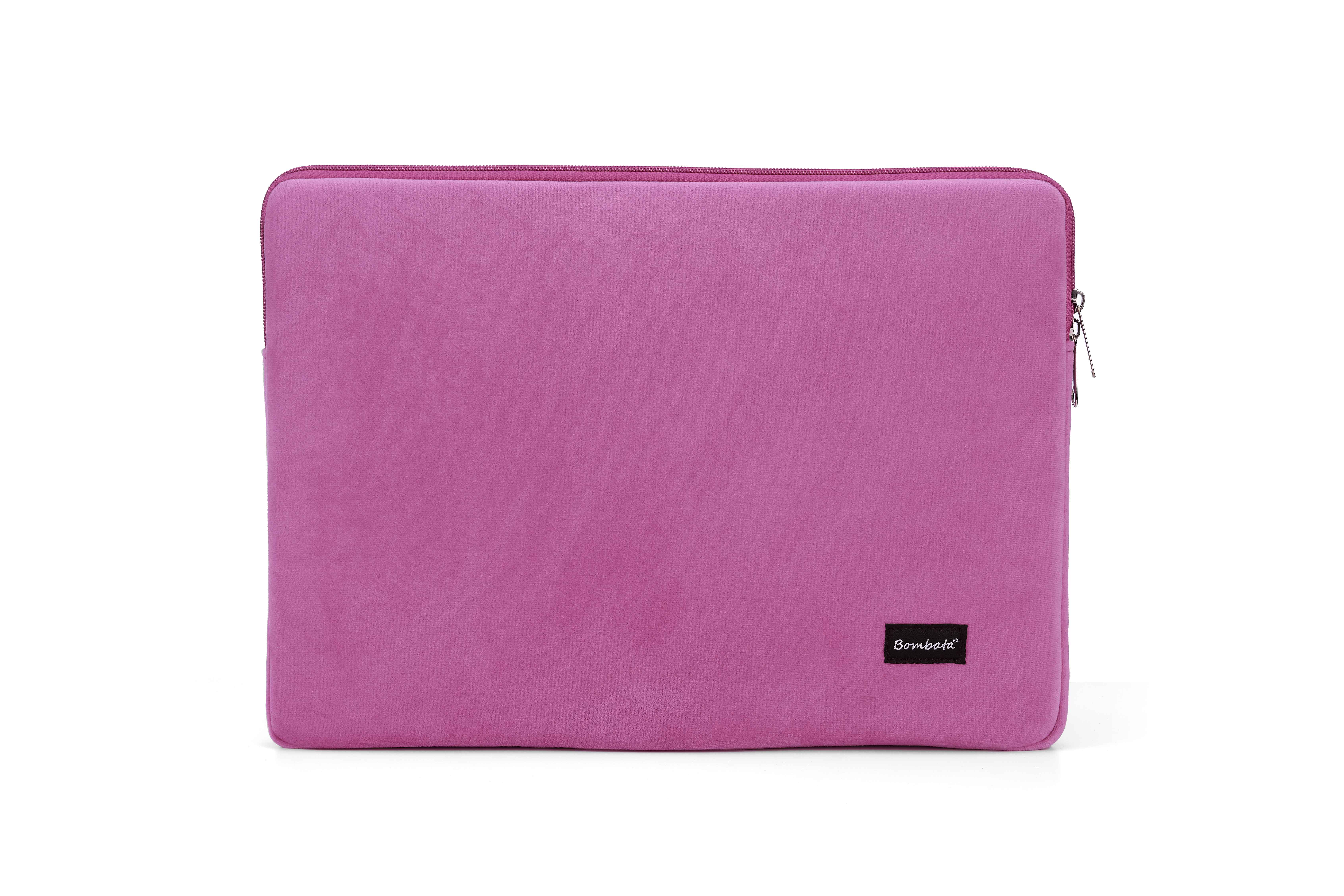 Bombata Laptop Sleeve Velvet Dark Pink 13"