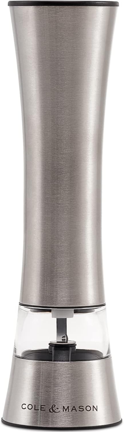 Cole & Mason Peper-/Zoutmolen Elektrisch Burford Classic 18cm RVS