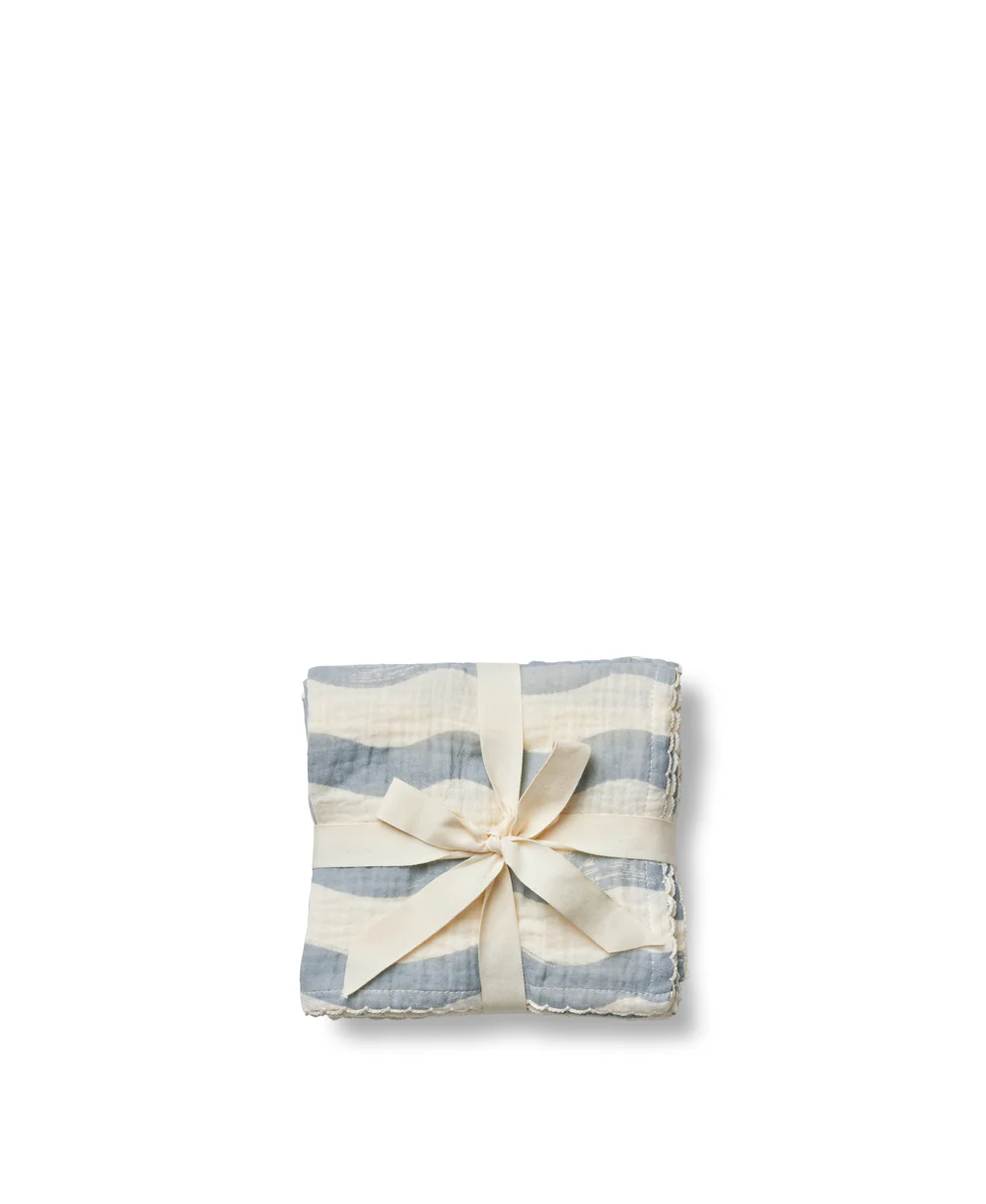Dear April Tetradoek Mio Waves 65x65 cm - 3 stuks