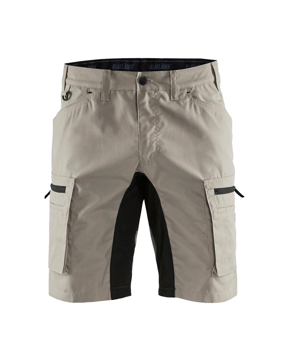 Blaklader  Werkshort Service Stretch Stone/Zwart maat 54
