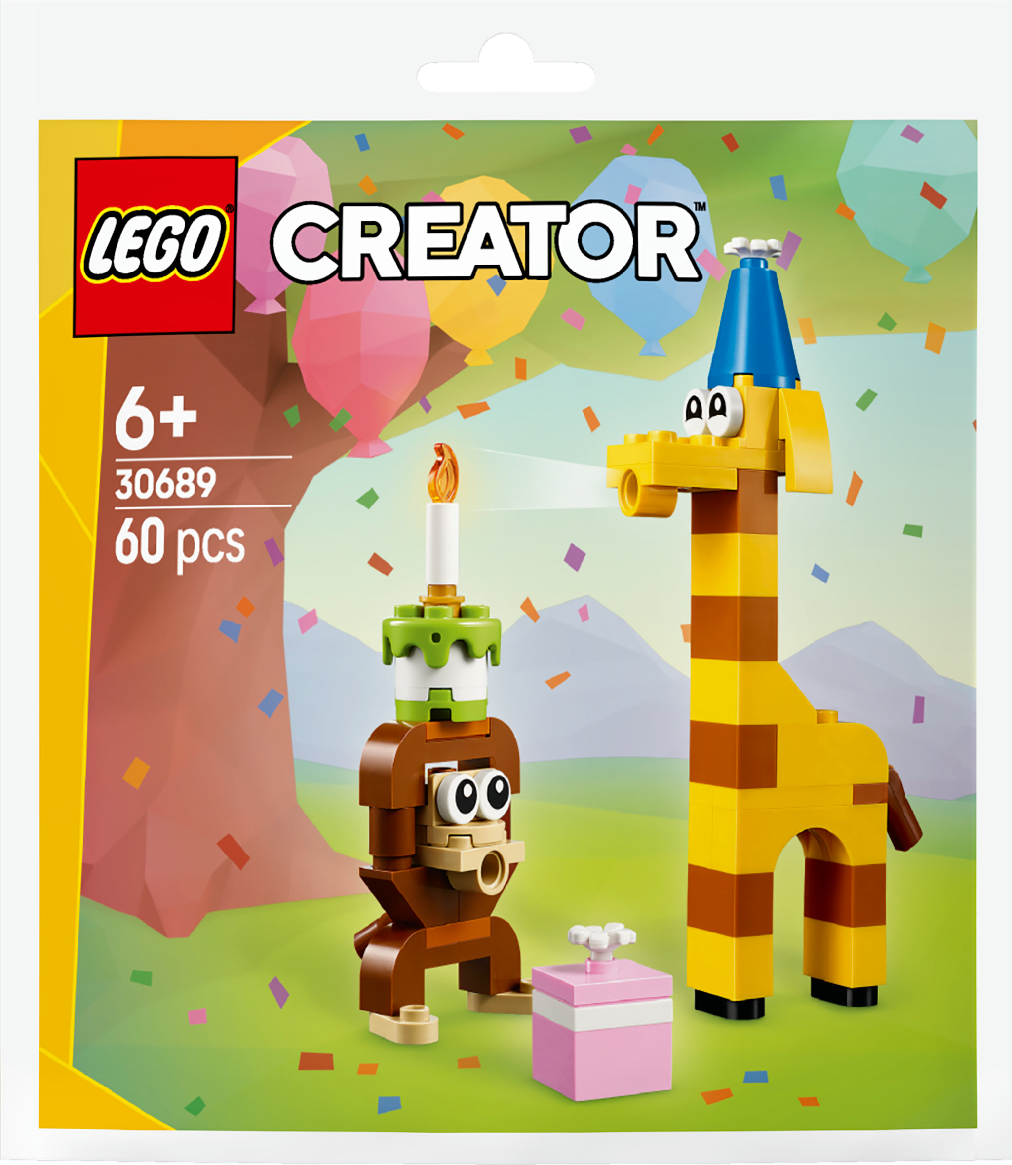 LEGO  Creator 30689 Verjaardagsfeestdieren