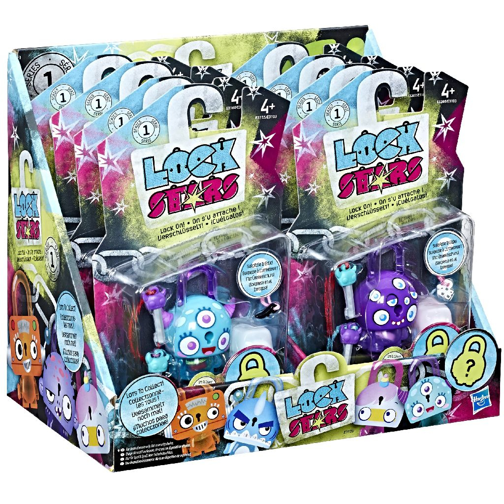 Lock Stars, grappige sleutelhangers om ergens aan vast te maken