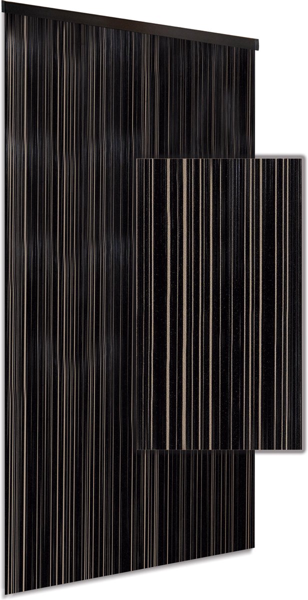 Degor Deurgordijn Artikel 91 Zwart 90x210cm