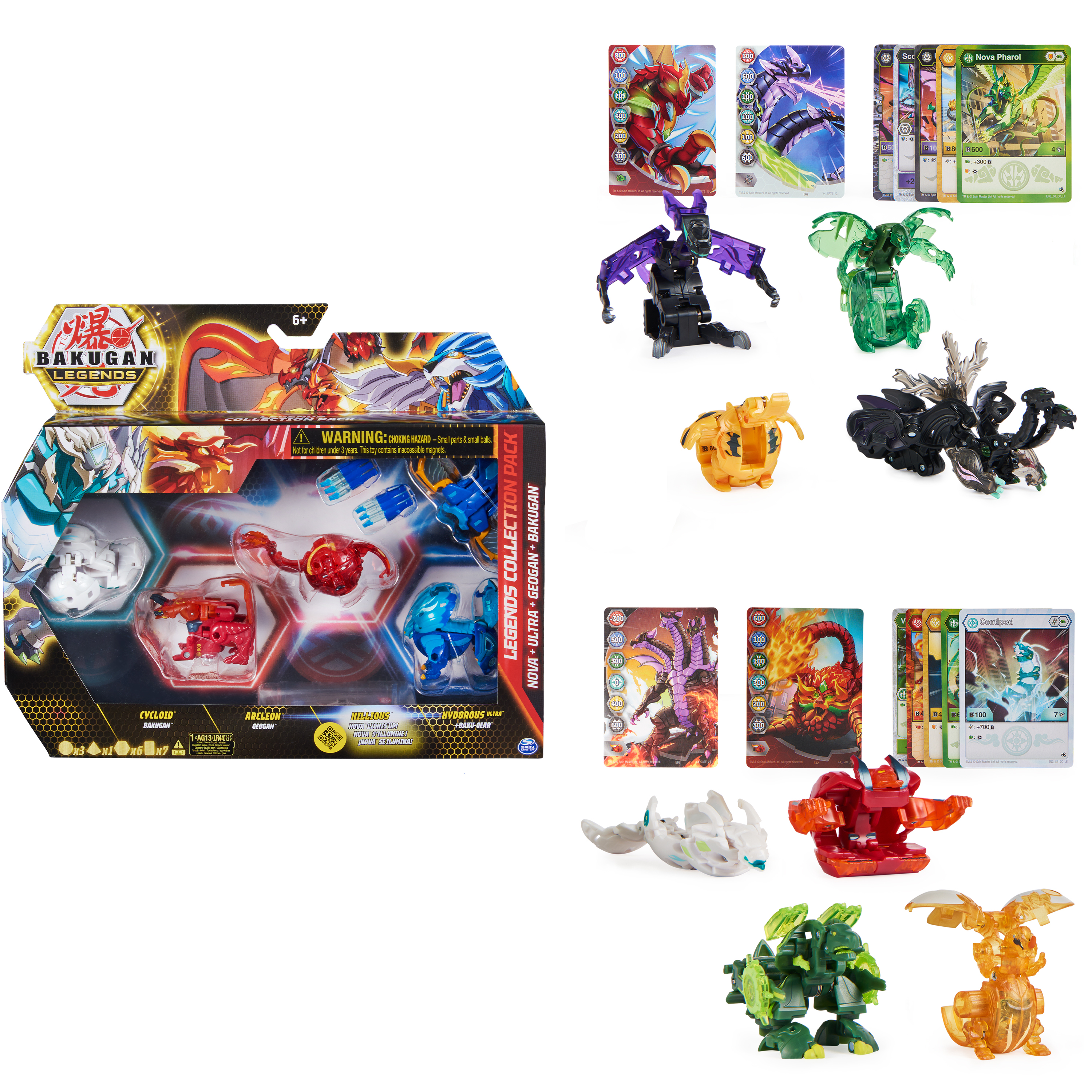 Bakugan Bakugan Legends S5 Collection 6 pack Bakugan Bakugan Legends S5 Collection 6 pack
