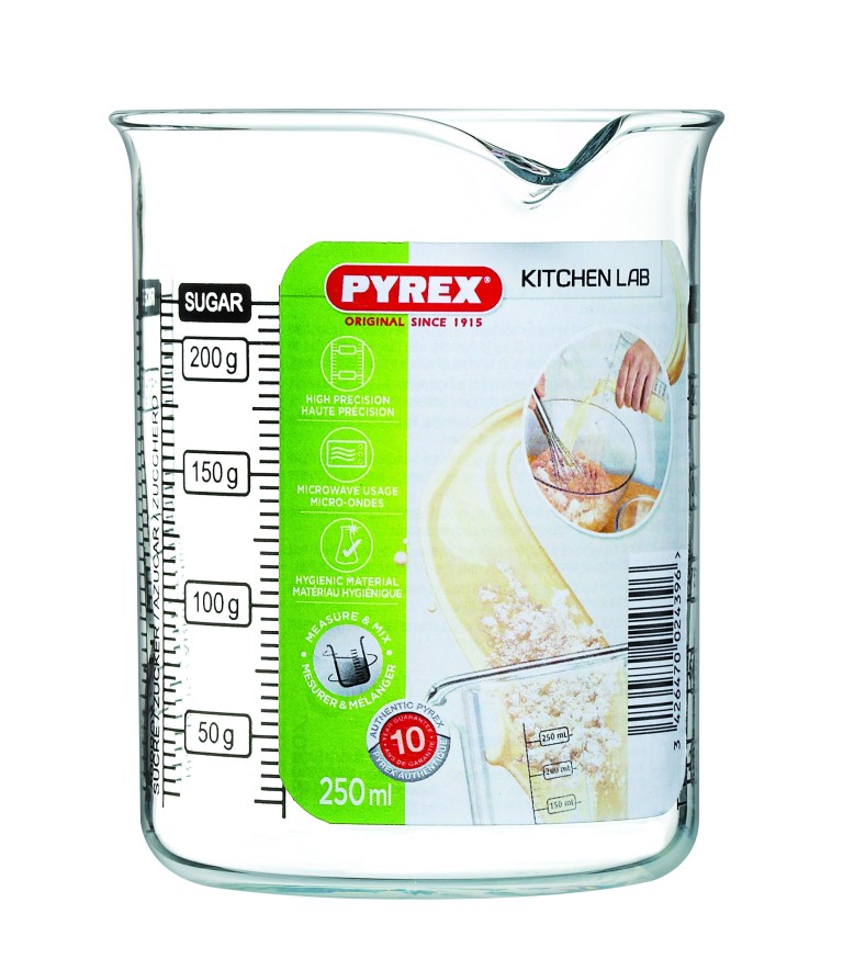 Pyrex Maatbeker Kitchen Lab 250ml - Glas