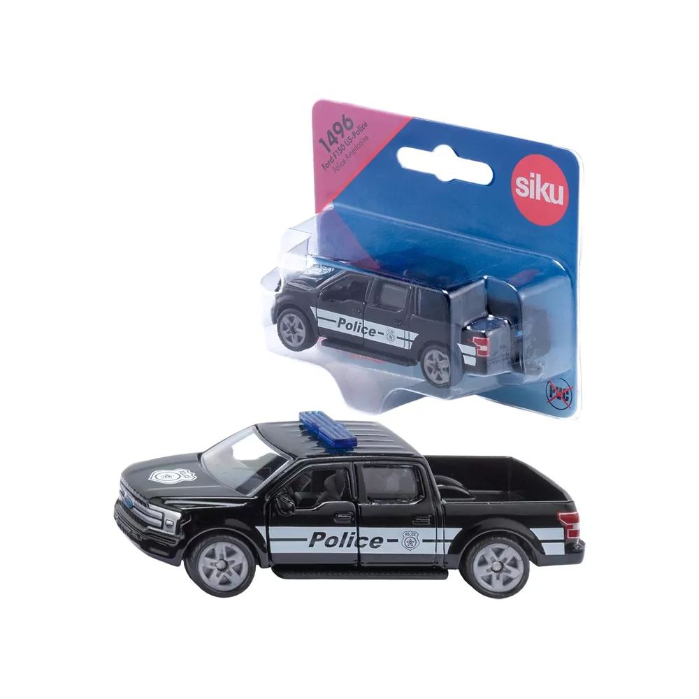 Siku 1496 Ford F150 US-Force klein schaalmodel op blister