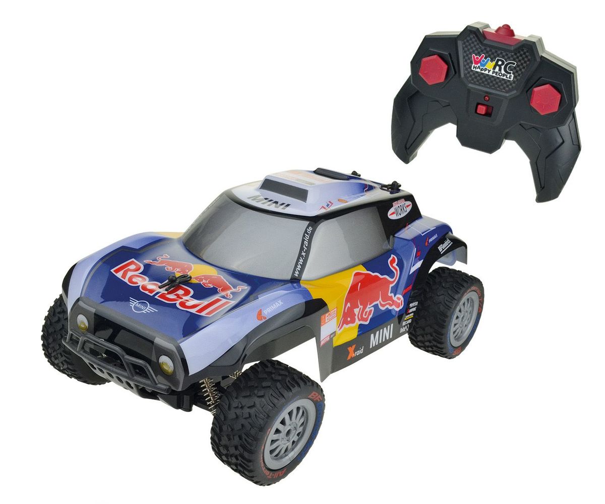 Red Bull Mini John Cooper Works Buggy 30 cm, R/C 2.4 Ghz, F/F, 1:16,