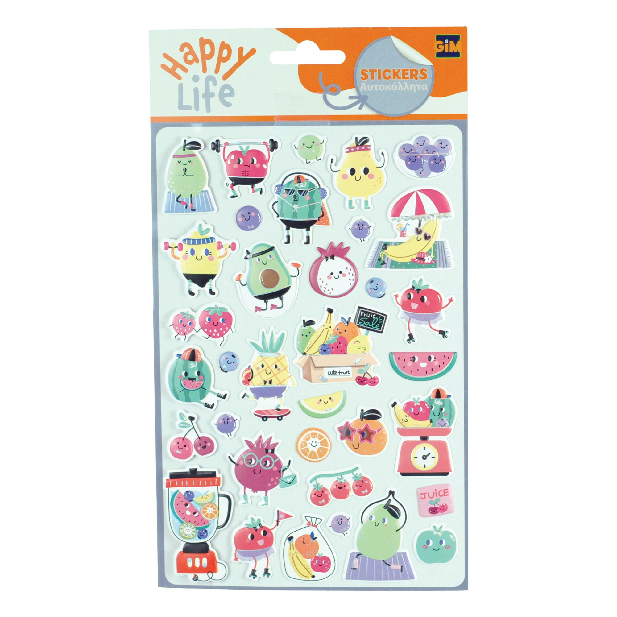 Happy Life Stickers Pop-Up