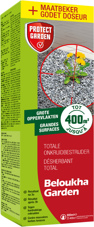 Protect Garden Beloukha Garden 900ml tegen Onkruid en Mossen