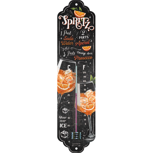 Nostalgic Art Thermometer Aperol Spritz