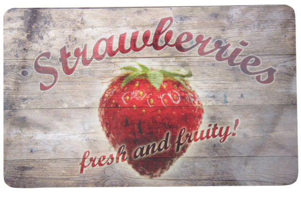Ricolor Snijplank Ontbijtplank Strawberries 23.5x14.5 cm
