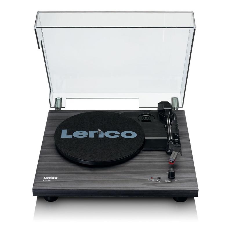Lenco LS-10 BK Platenspeler Met ingebouwde speakers