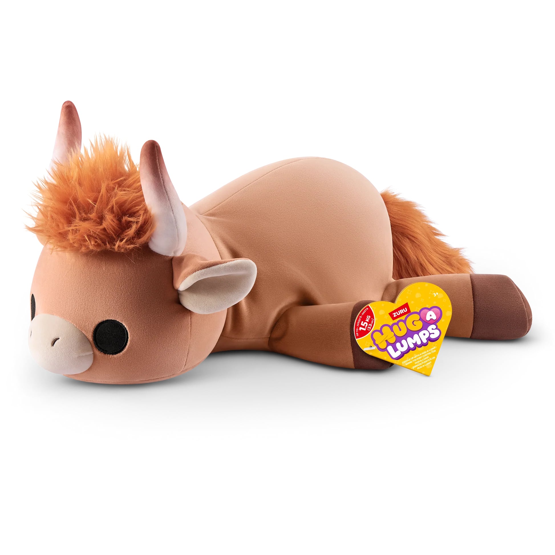 Hug-a-Lumps Medium Knuffel - High Land Cow Holly