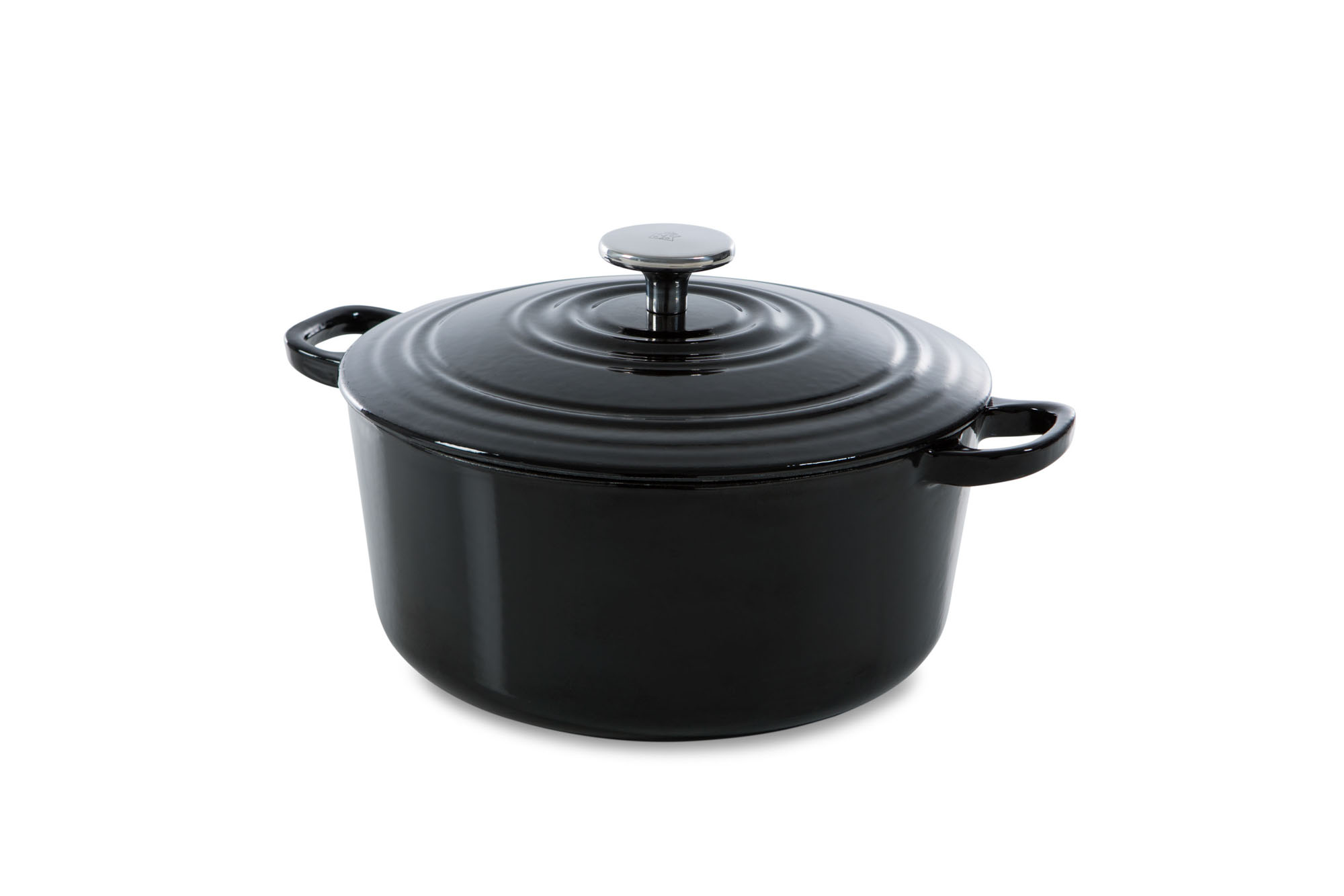 BK Stoofpot Bourgogne Jet Black 20cm - Gietijzer - alle Vuren