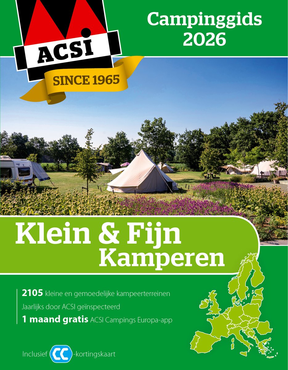 ACSI Klein en Fijn Kamperen 2026