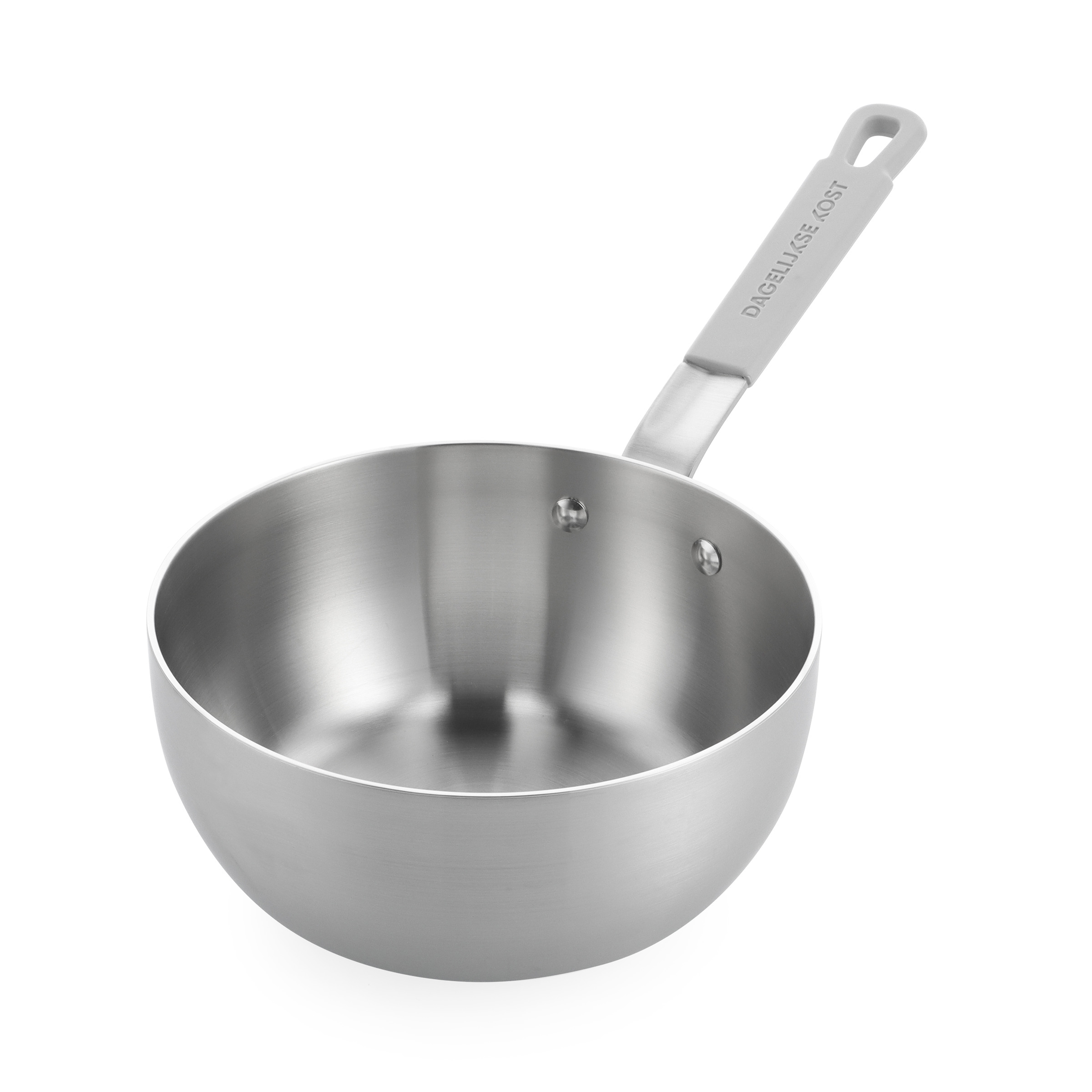 Dagelijkse Kost Conische Sauspan Proline 3-Ply 24cm - 3-laags RVS - 3.4l - alle Vuren