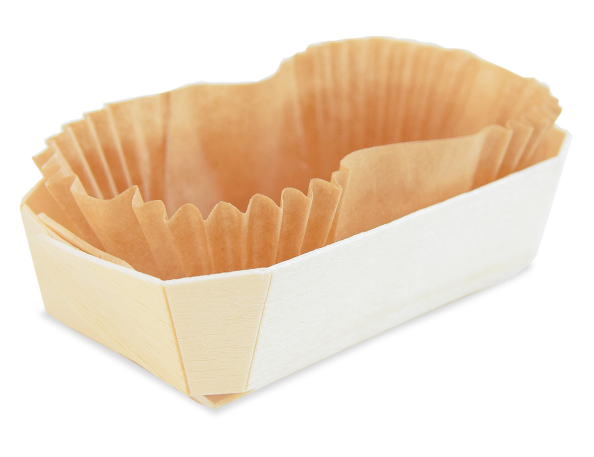 Mirontaine Cakevorm Mini 12cm Hout + 8 Inzetten