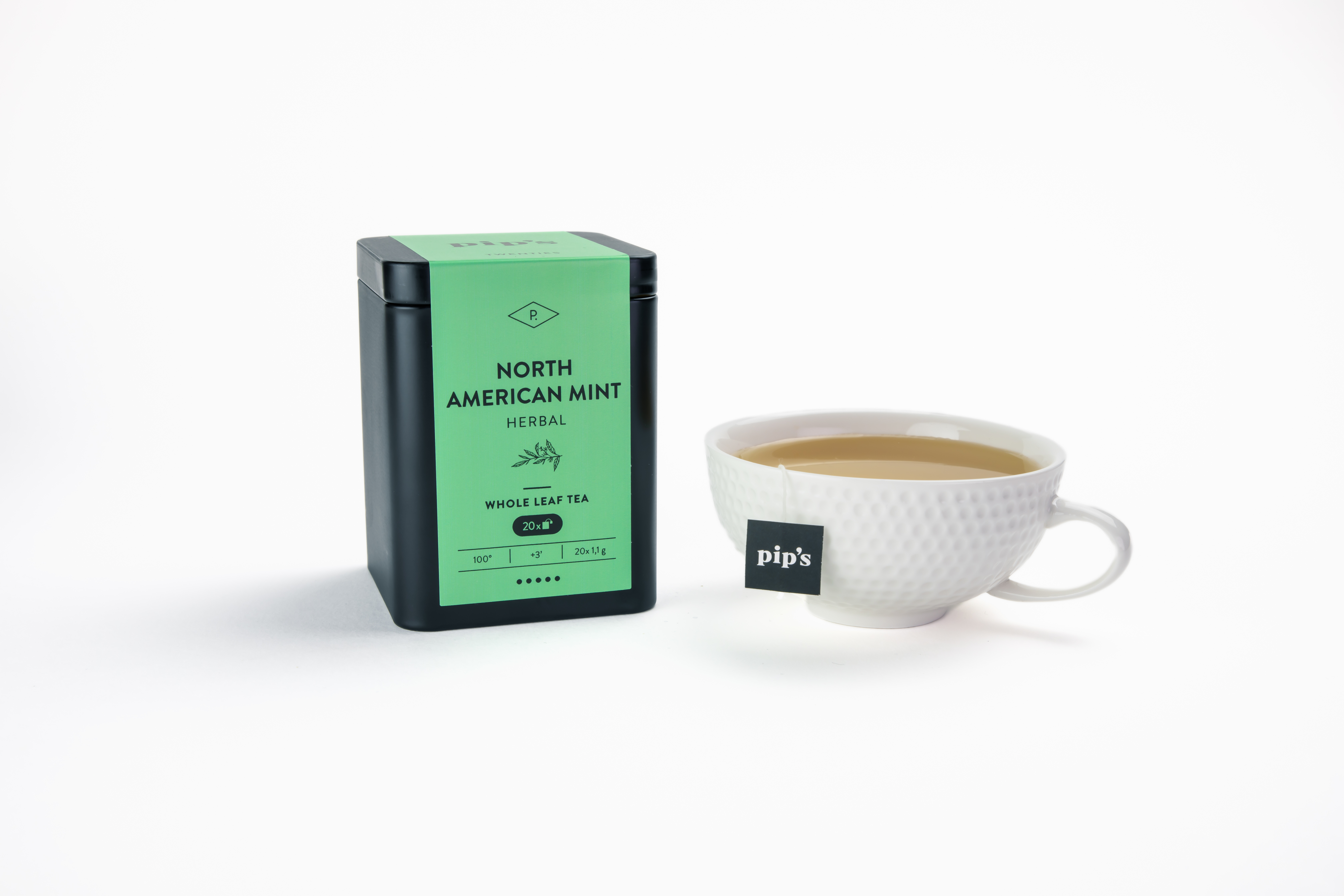 Pip's Thee North American Mint 20 builtjes