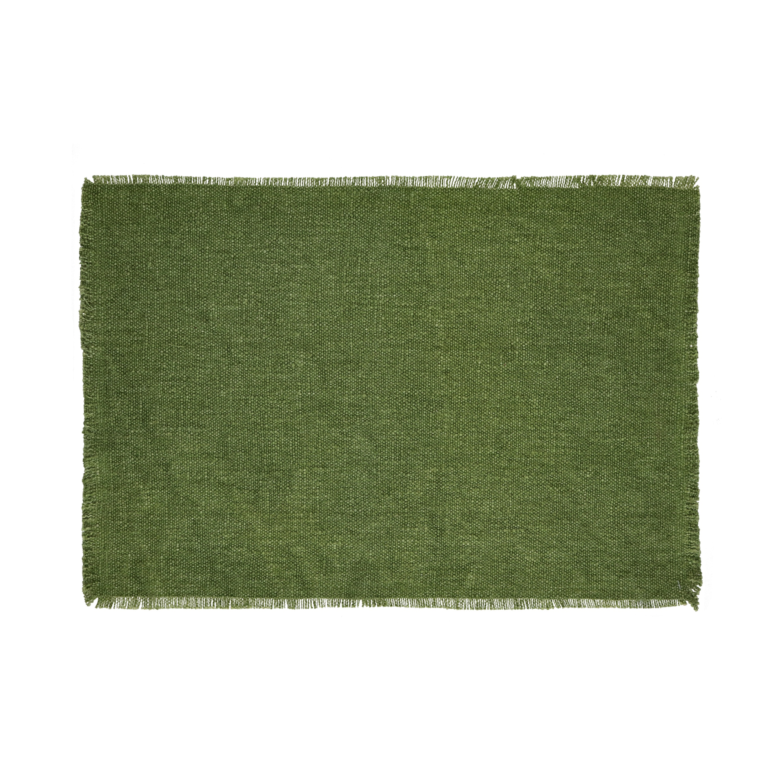 Pomax Placemat Frivole Groen 50x35 cm - Katoen