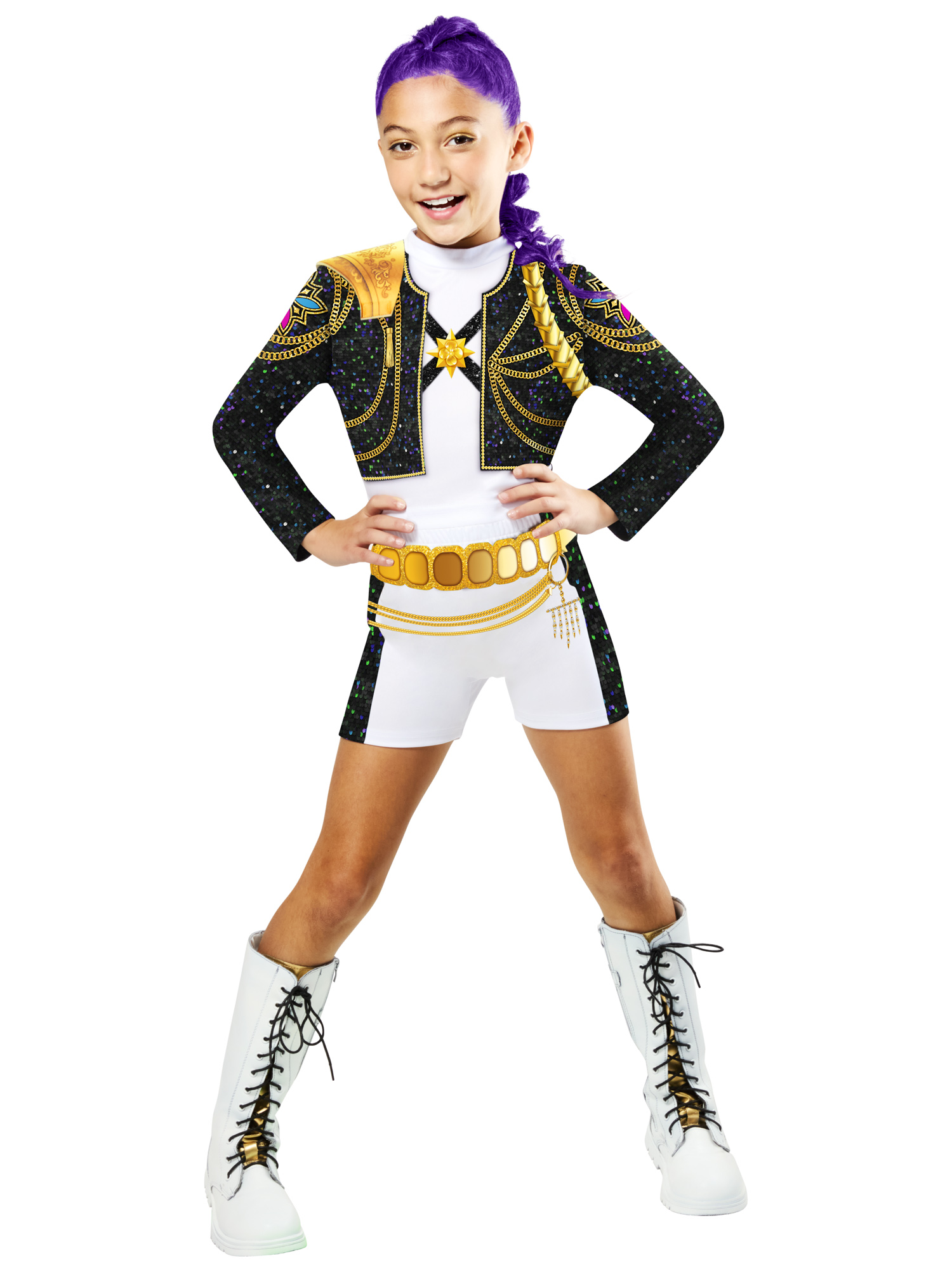 K-pop Verkleedpak Rumi Golden Classic M 9-10 Jaar - Top & Short