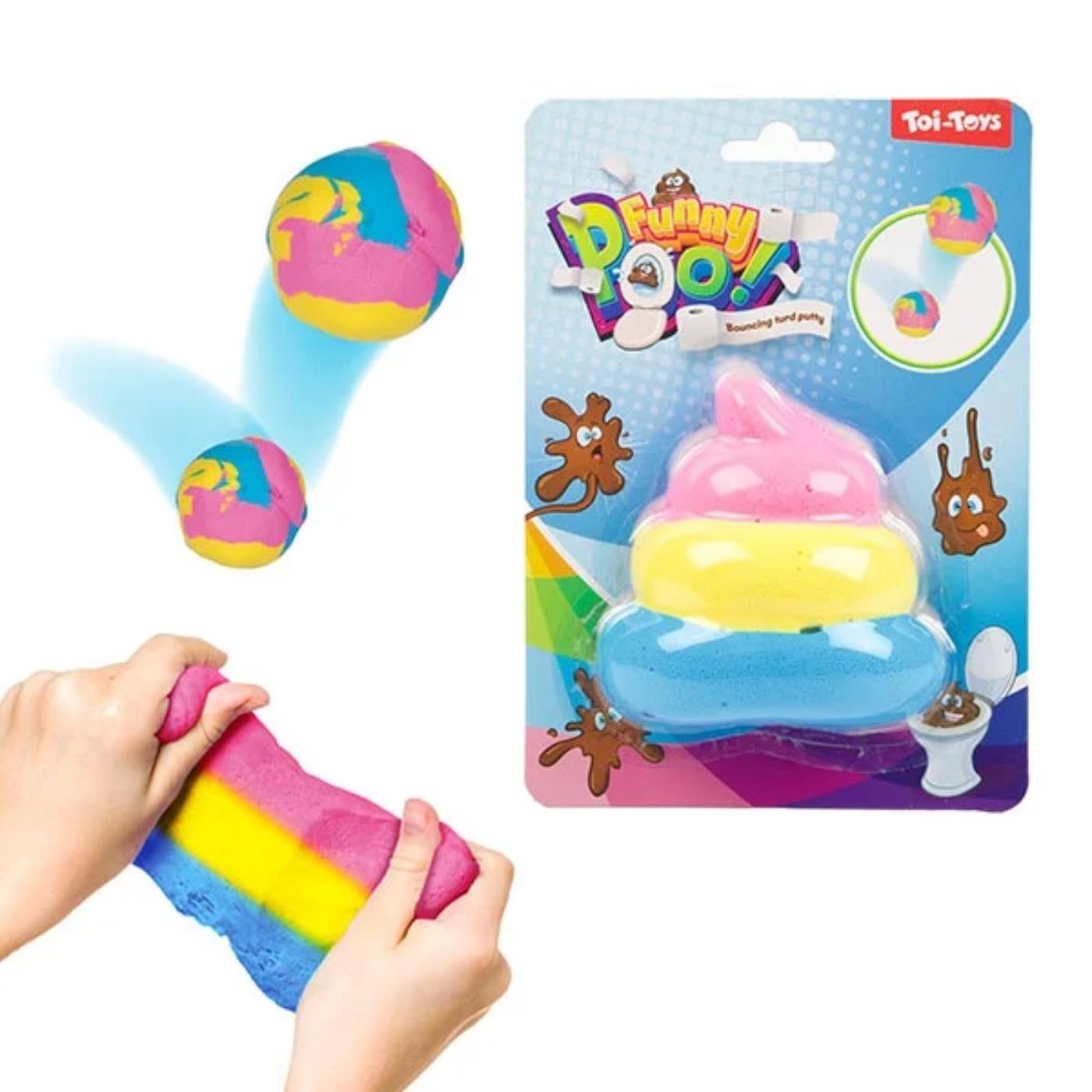 Stuiter Putty, Regenboog kakje