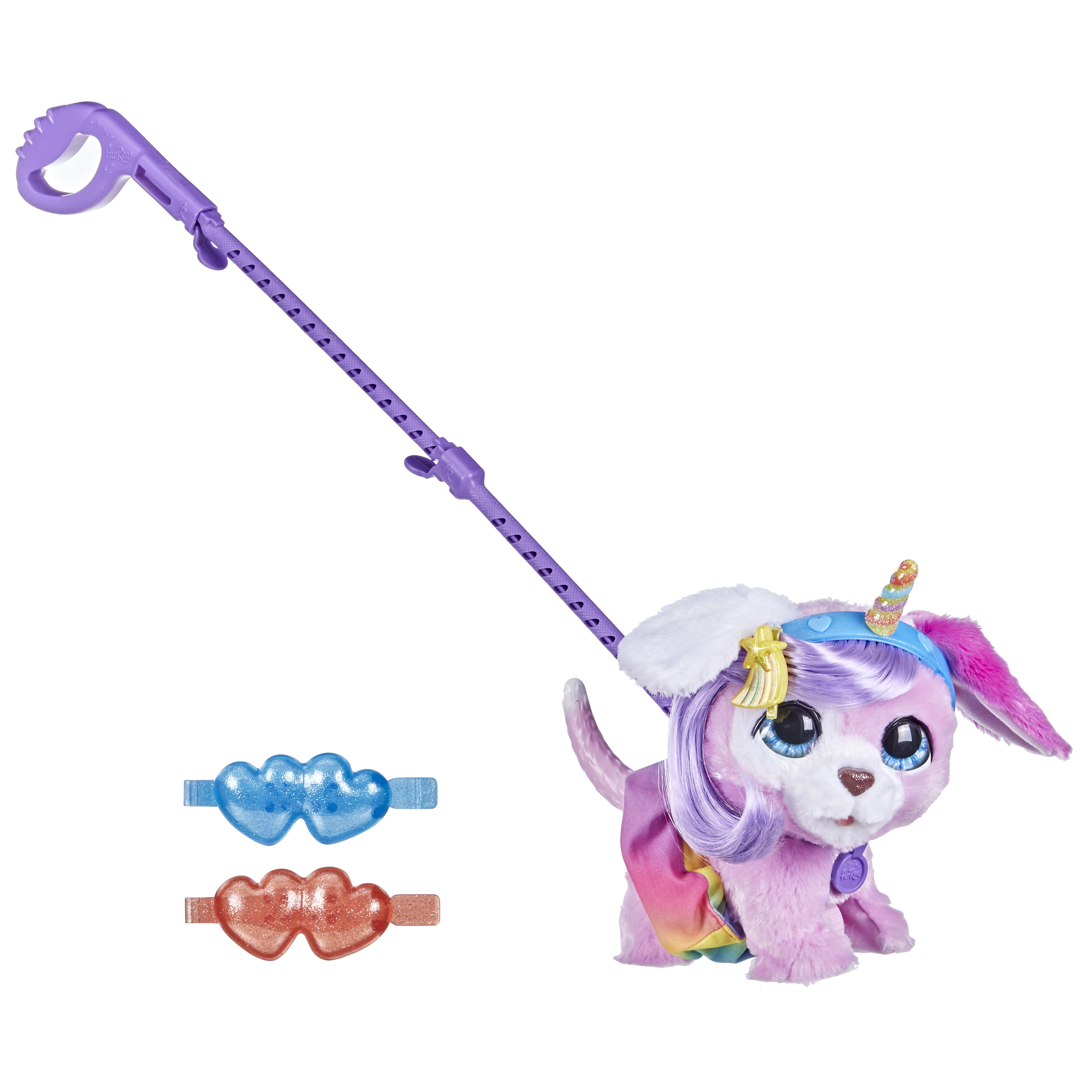 FurReal Friends Glamalots Puppy met 7 accessoires,