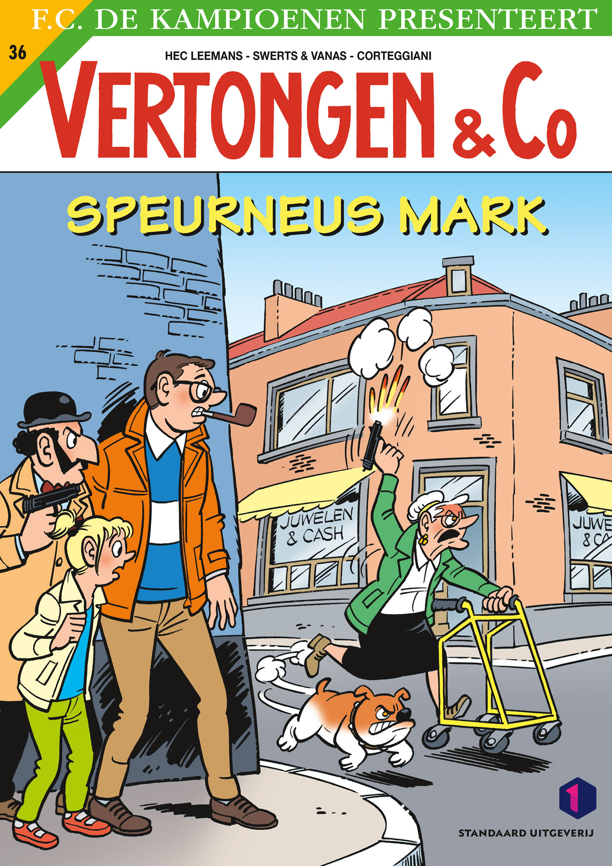 Stripverhaal Vertongen & Co 36 Speurneus Mark
