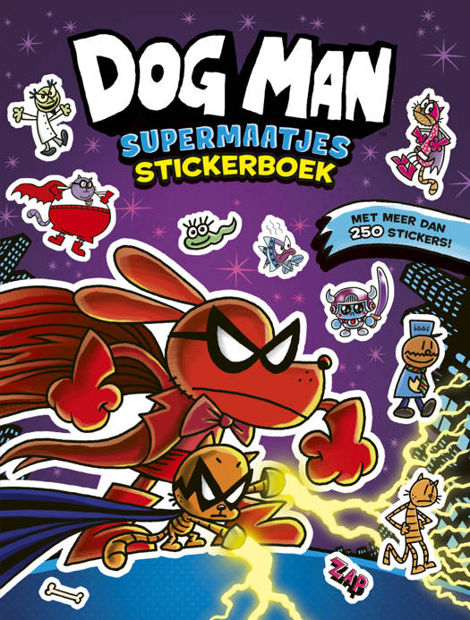 Dog Man Supermaatjes Stickerboek