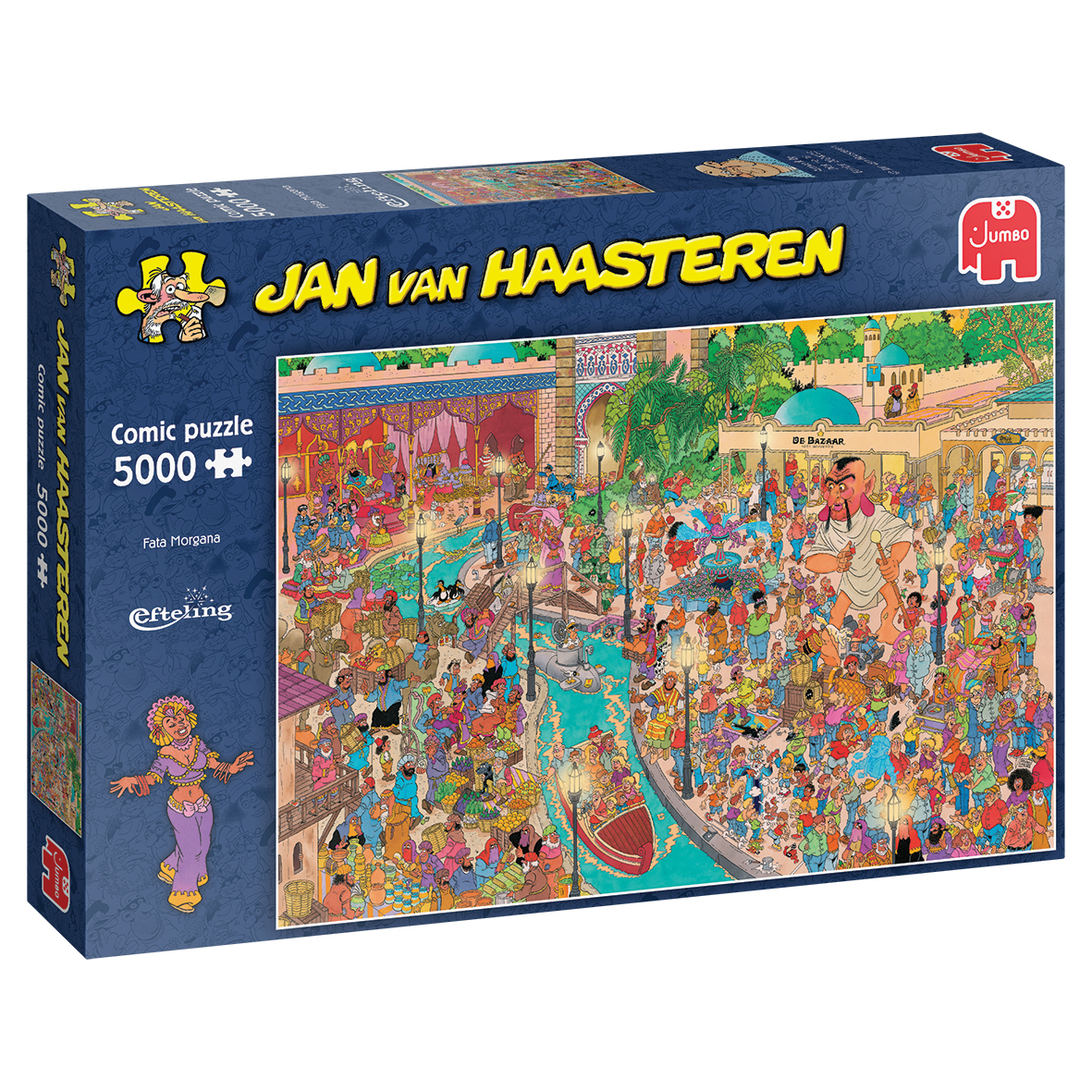 Jan van Haasteren Efteling Fate Morgana Puzzel 5000 stuks