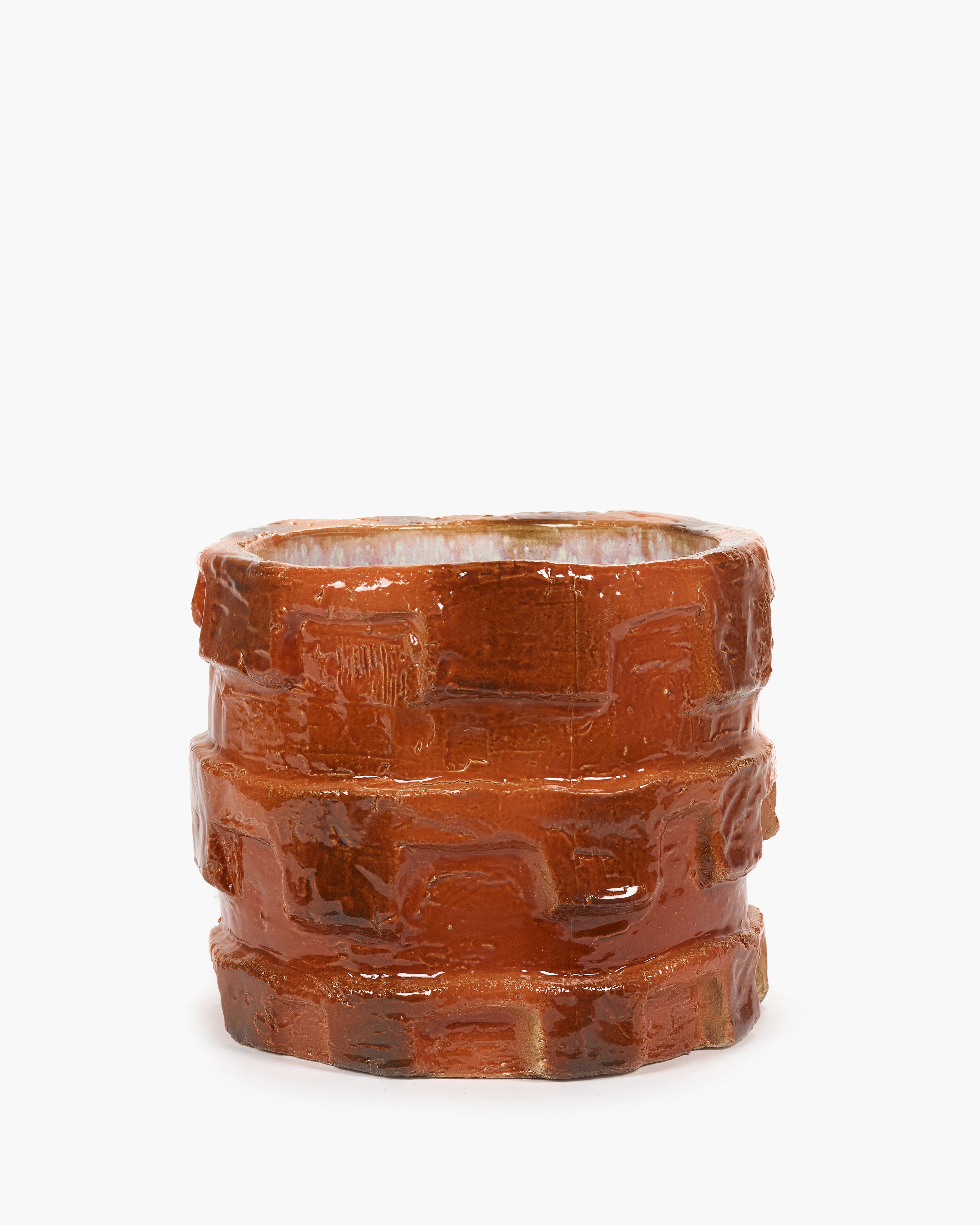 Serax Bloempot Look At Me Orange S 33x27.5 cm - by Bela Silva