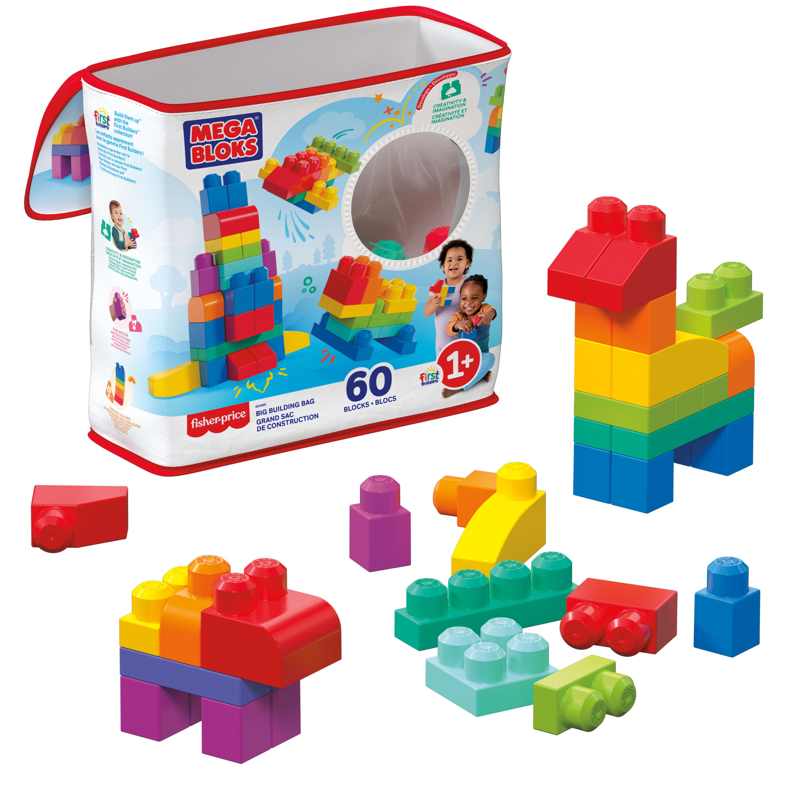 Mega Bloks First Builders 60 Maxi Blokken