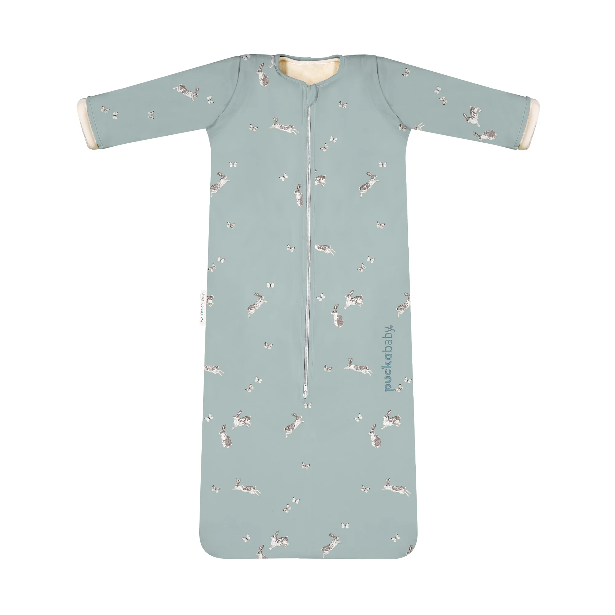 Puckababy Slaapzak The Bag 4 Seizoenen Bunnies 6 maand tot 2,5 jaar - 100 cm