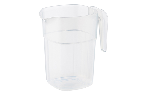 Araven Waterkan 1.4 l Transparant 17x12x18 cm - PP - Stapelbaar