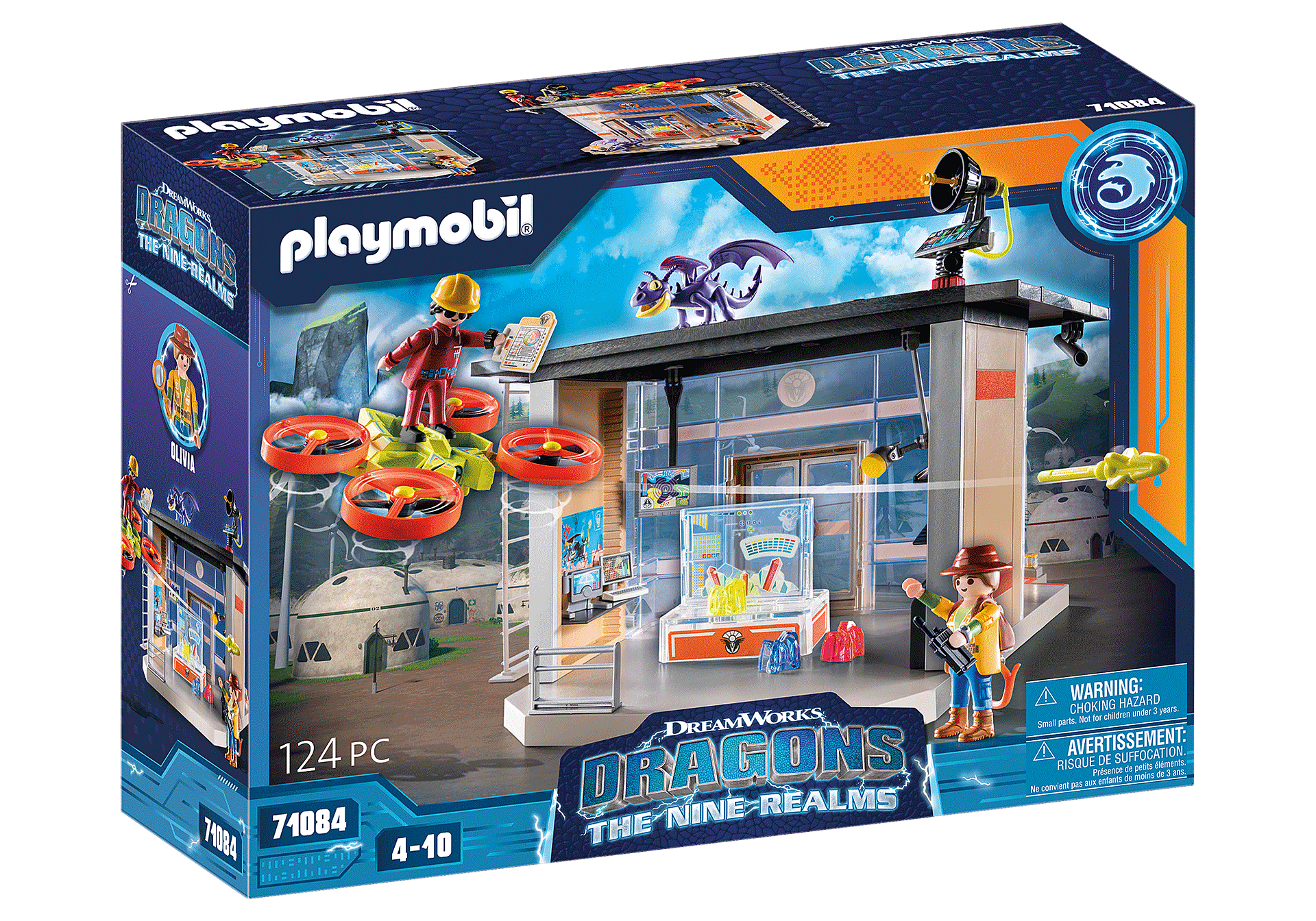 Playmobil How To Train Your Dragon 71084 Dragons: The Nine Realms - Icaris Lab