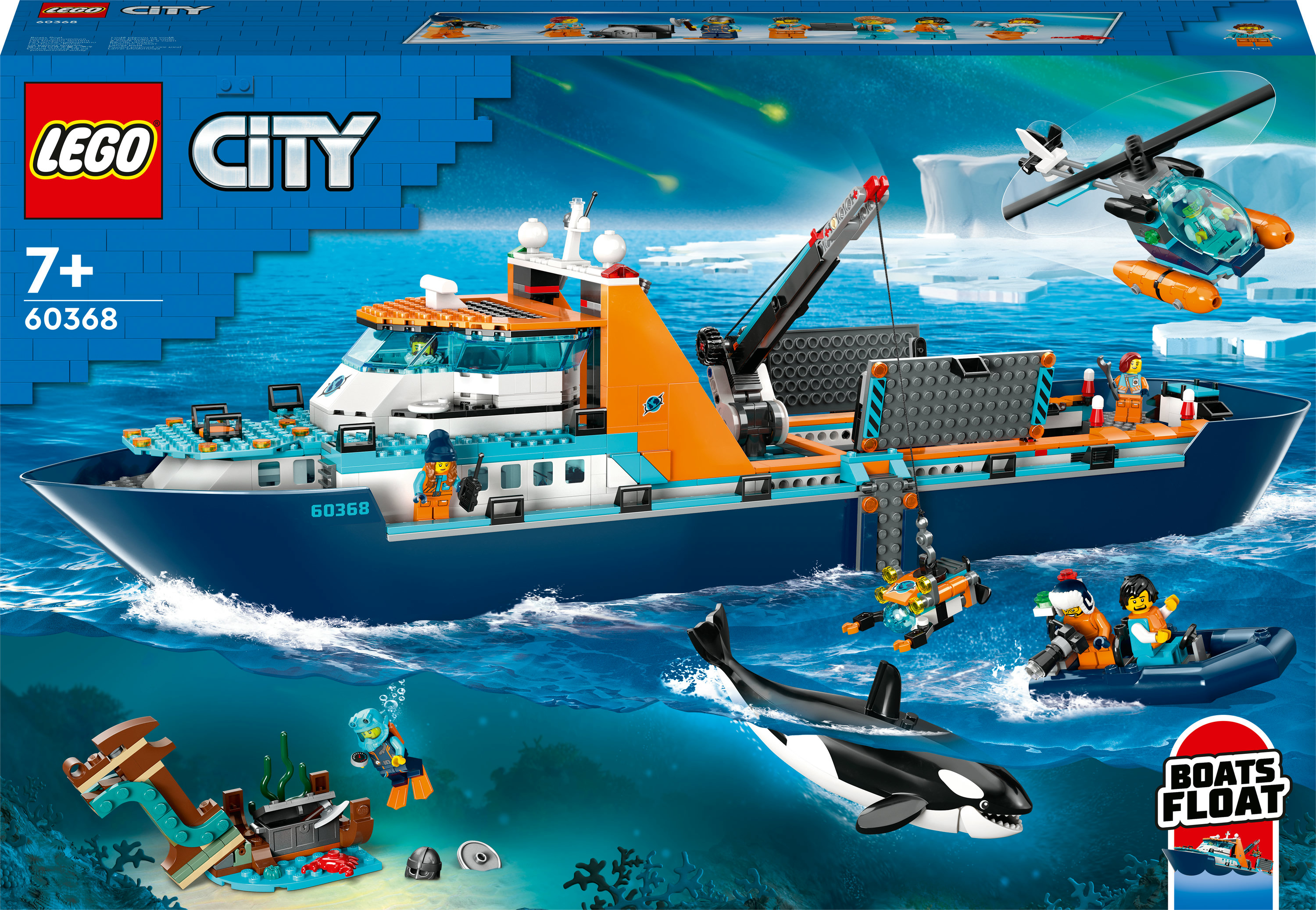 LEGO City 60368 Poolonderzoeksschip