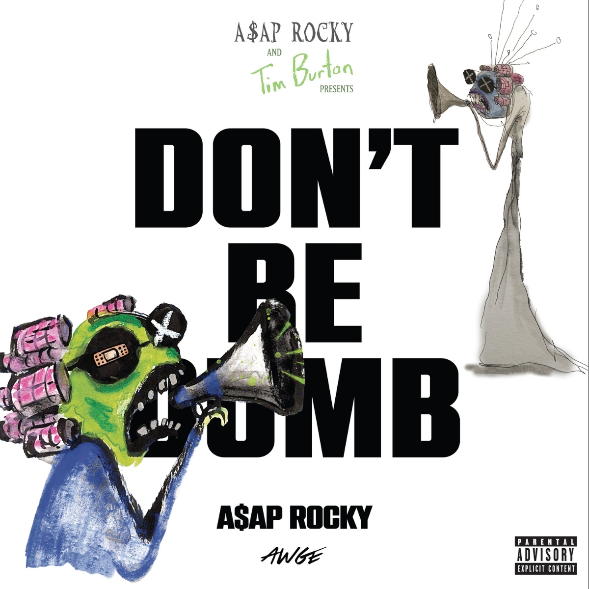 A$ap Rocky - Don't be Dumb 2LP Coloured Vinyl Edition