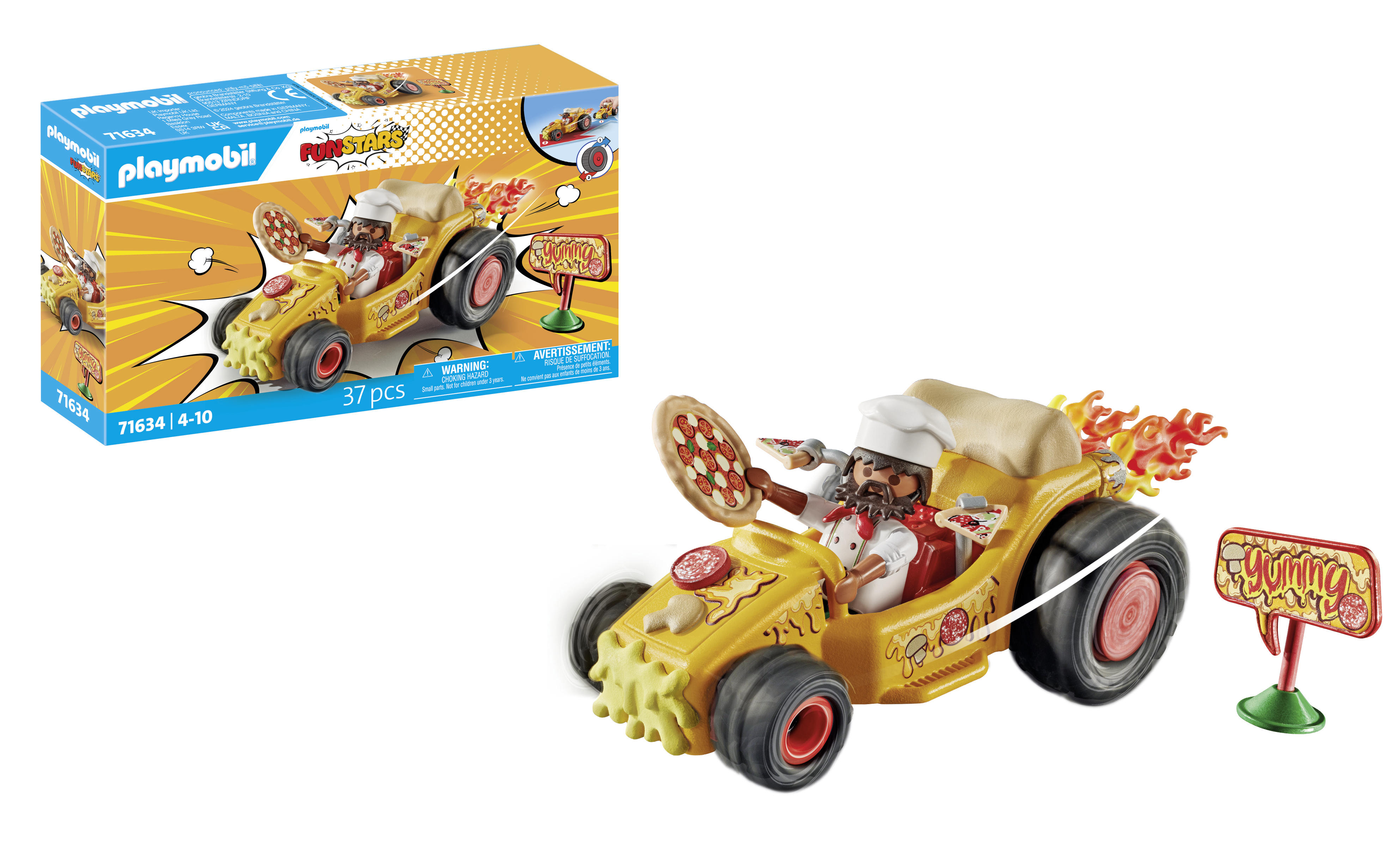 Playmobil 71634 PLAYMOBIL Funstars Race pizza