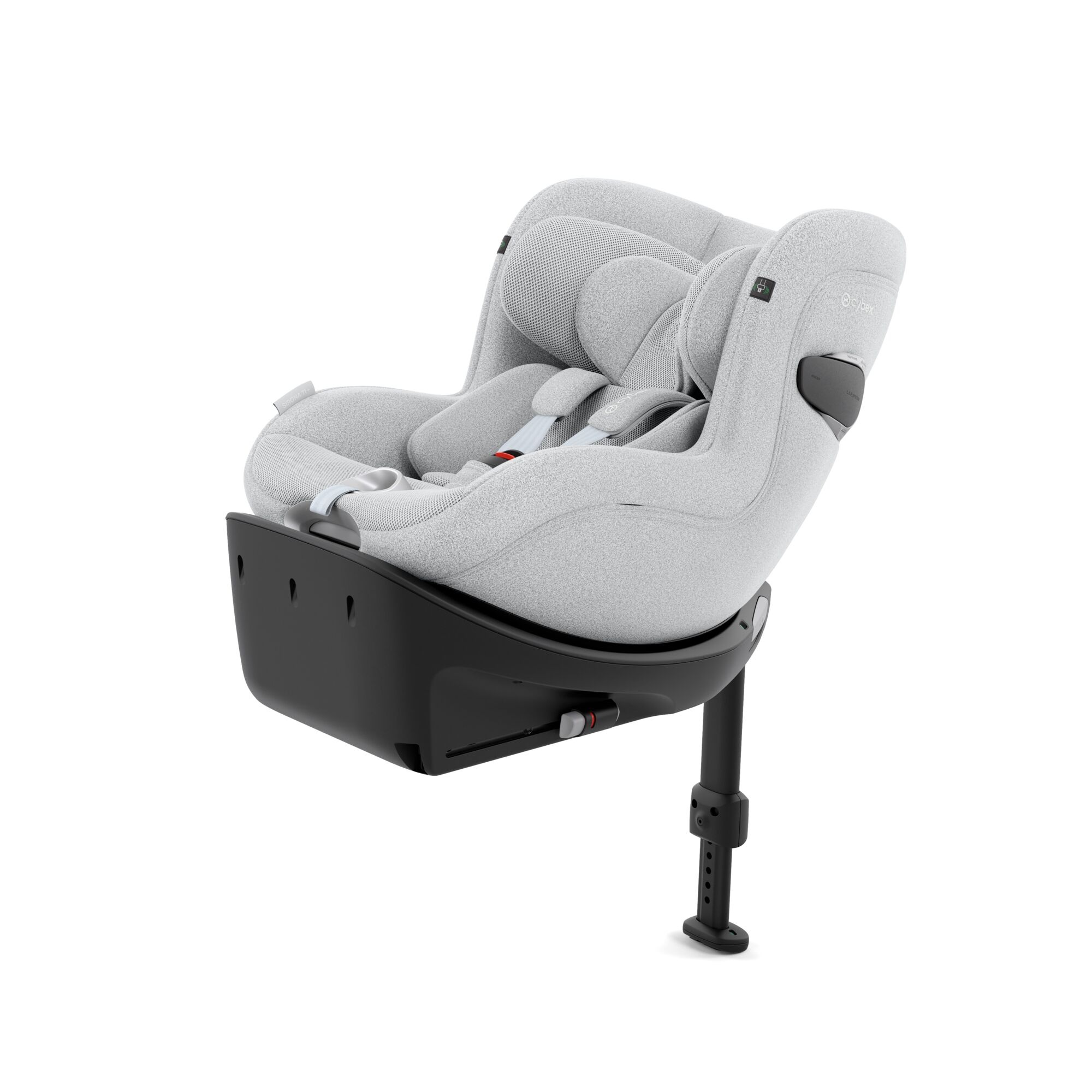Cybex Autostoel Sirona TI Plus inclusief Base en Verkleinkussen 0-105 cm – Platinum White