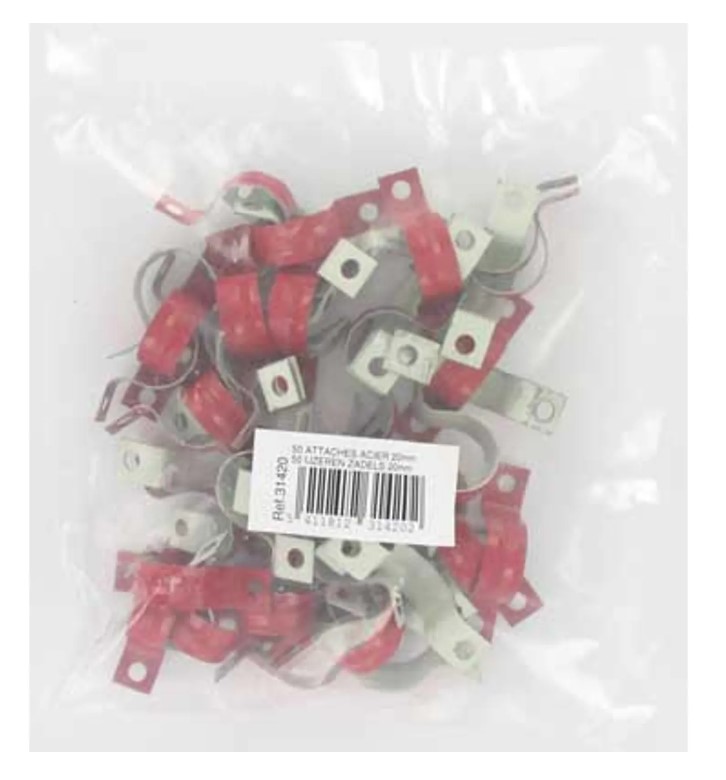 Reddy Ijzeren Zadel 20mm 50 stuks in zakje
