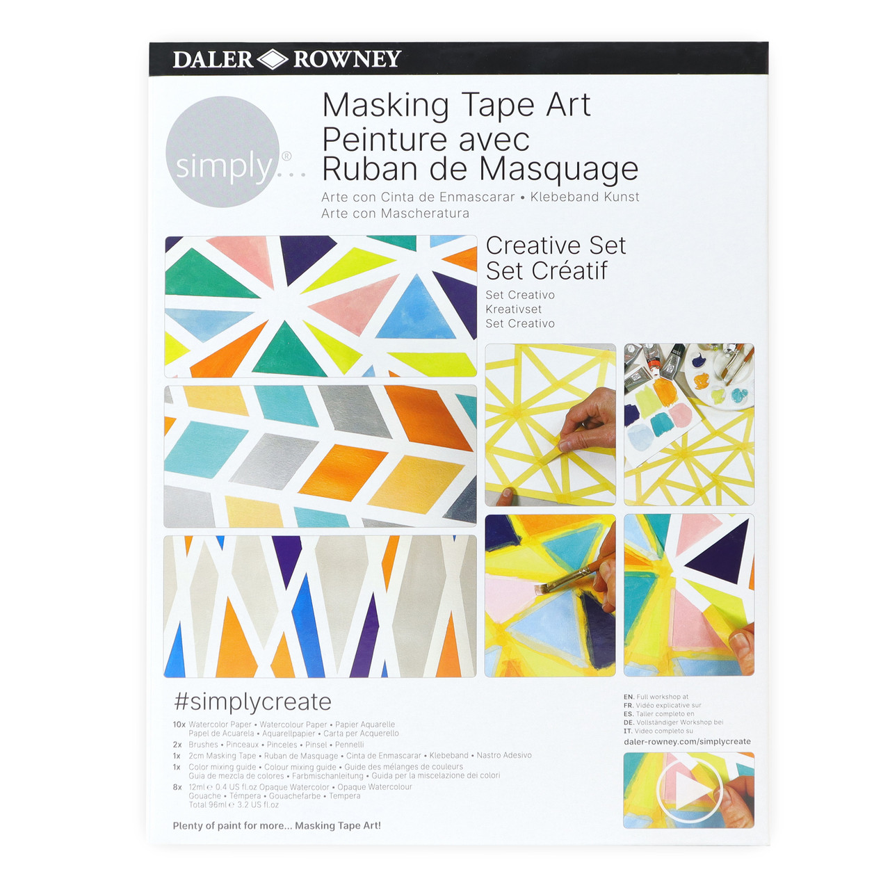 Daler Rowney Masking Tape Art Creative Set