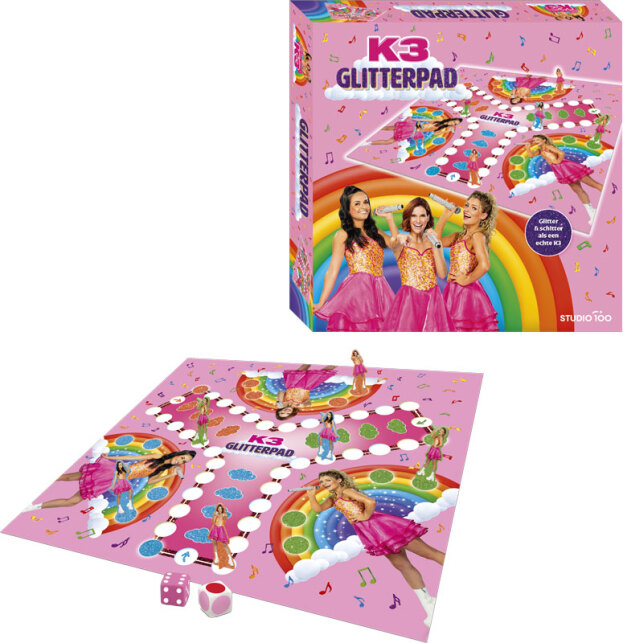 K3 Spel - Glitterpad