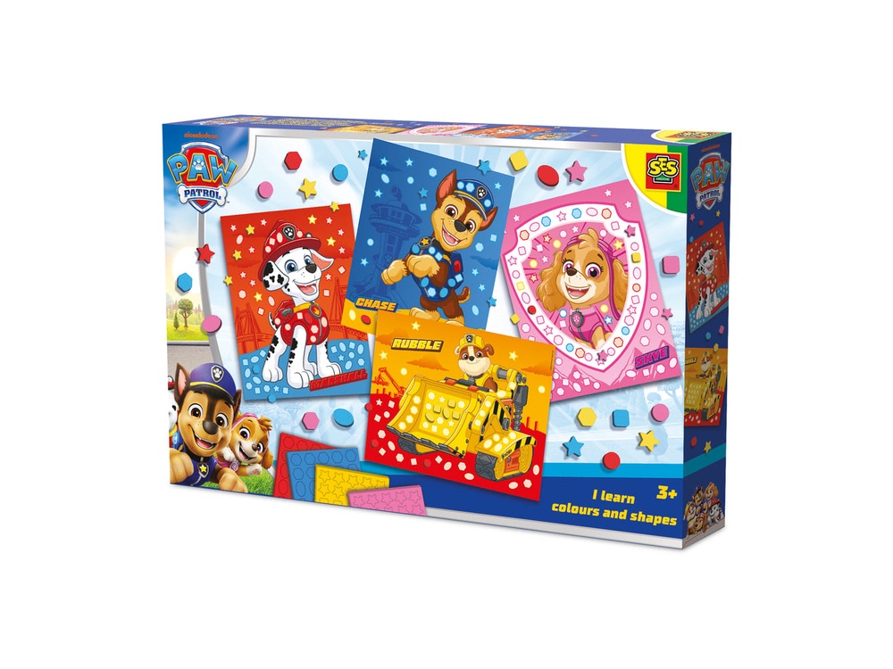 SES Paw Patrol - Ik leer kleuren en vormen