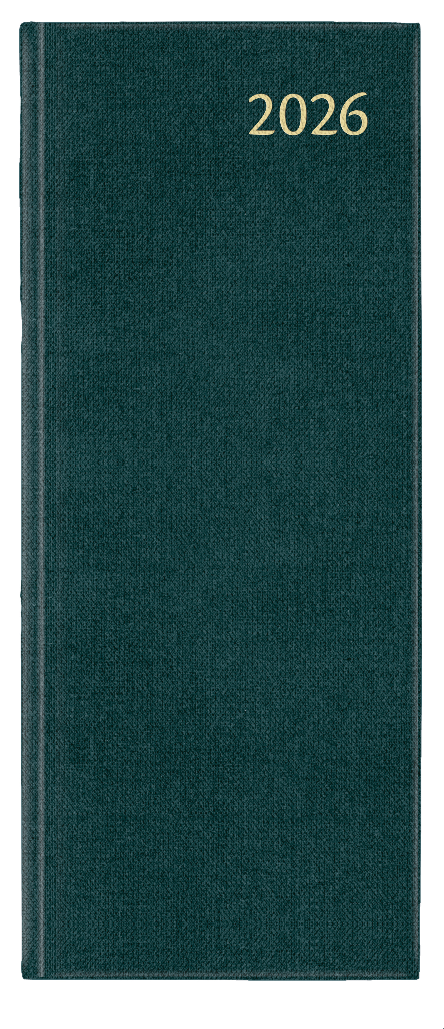 Aurora Agenda 2026 Longo Linnen 1dag/2pag assorti 14x34 cm - per stuk