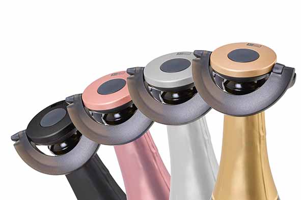 AdHoc Flessenstop Champagne Gusto 8.2cm Diverse Kleuren - assorti - prijs per stuk